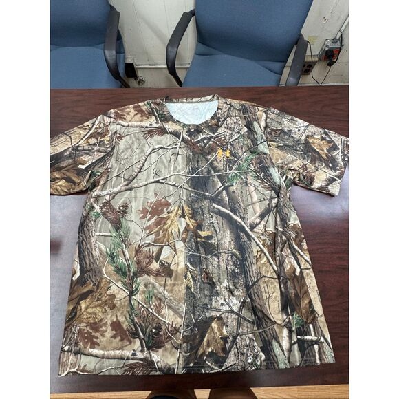 Under Armour Camouflage Men’s Short Sleeve Tee Size 3XL - Picture 1 of 8